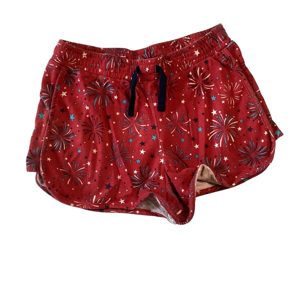Way to Celebrate Girls' Americana Firework Dolphin Shorts